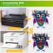 CenDale DTF Transfer Film and Powder Kit - 30 Sheets A4 DTF Film + 14oz White DTF Powder | Direct-to-Film Transfer for Any Fabric | DTF Starter Kit for DTF & Sublimation Printer - Buy Online on SooperMarket.com