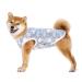 Pet clothing summer t-shirt cool breathable sun protection dog vest clothing for medium-sized and large dogs (size M blue sheep)