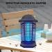 Electric Bug Zapper Mosquito Killer for Home Backyard Patio - Black - Buy Online on SooperMarket.com