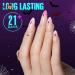 TOMICCA Glow in the Dark Gel Nail Polish Set - Halloween Luminous Fluorescent UV Gel Polish Kit - Pink & White Colors for Nail Art - Buy Online on SooperMarket.com