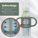 3 Pack Bottle Handles for Dr. Brown Baby Bottles - Non-Slip Easy Grip Silicone - BPA-Free & Dishwasher Safe - Milk White Green Pink - Compatible with Narrow and Wide-Neck Bottles - Buy Online on SooperMarket.com