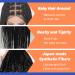 Bilisar Box Braid Wig for Black Women - 30 Inch Hand Braided Synthetic Lace Front Wig with Baby Hair - Lightweight Knotless Cornrow Braids in Natural Black (1B) - Buy Online on SooperMarket.com