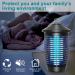 Tmactime Electric Insect Destroyer - 20W Mosquito Trap Lamp with UV Light 4500V Non-Toxic Effective for 100m  - Buy Online on SooperMarket.com
