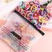 100PCS Baby Hair Ties - Soft Cotton Multicolor Hair Bands for Girls | Elastic Scrunchies for Ponytails - Bamboo Knot Design - Buy Online on SooperMarket.com