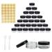 Cosmetic Container 5ml Sample Containers 30 Pieces Empty Plastic Cosmetic Jars Sample Containers Pots Empty Sample Pots Travel Sample Jar Pots Empty Containers Sample Jar Pots Travel Cosmetic Jar Pots