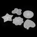 Mironey Mesh Plastic Canvas Kits - 25 Pieces, 5 Shapes - Blank Mesh Sheets for Embroidery, Craft Knitting Tools - Round, Flower, Butterfly, Star, Heart - Buy Online on SooperMarket.com
