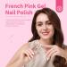 Saviland Nail Stamp Set 03 - Sheerness Jelly French Tip & Pink Gel Polish | Nail Accessories & Stamper for Stunning French Nail Designs - Buy Online on SooperMarket.com