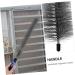 OSALADI Flexible Dryer Cleaner Vent Brush - Universal Lint Remover for Air Conditioner Refrigerator & Clothes - Efficient Dust Cleaning Tool in Black & Blue - Buy Online on SooperMarket.com