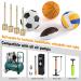 Hejo 33-Piece Bicycle Valve Adapter Set | French Valve & Air Pump Adapters | Metal with Sorting Box for Pumps & Compressors - International Shipping Available - Buy Online on SooperMarket.com
