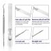 Professional Stainless Steel Nail Clippers for Thick Nails - Ideal for Ingrown Toenails, Men, Women, Seniors - Large Toenail and Fingernail Clippers Set (Red/Silver) - Buy Online on SooperMarket.com