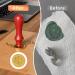 SWEET PASSWORD 5PCS Metal Wax Seal Molds for 1 Inch Stamp Set with Silicone Mat - Gold Sealing Wax Kit - Buy Online on SooperMarket.com