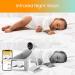 Chillax Giraffe Pro Smart Baby Monitor  WiFi Baby Monitor with Full HD 1080p Camera and 4.3 Video Parent Unit  Privacy Protection Switch  Auto Dimming LED  Gooseneck  2-Way Audio  Night Vision - Buy Online on SooperMarket.com