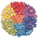 Youway Style 454g Ceramic Mosaic Tiles for Crafts Bulk Broken Tiles Pieces for Mosaic Craft Supplies Mosaic Kits(Mixed Colors  1 Pound) Multicolor