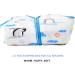Chilsuessy 2.5 Tog Baby Sleeping Bag | Penguin Family Design | 100% Cotton Nursery Bedding | 130cm/4-6 Years | All Year Round Wearable Blanket - Buy Online on SooperMarket.com