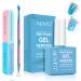 Gel Nail Polish Remover 0.5 Fl Oz with Nail File & Nail Polish Scraper Professional Gel Polish Remover for Nails Easily & Quickly Remove Nail Polish in 3-5 Minutes Doesn't Hurt Nails 0.5 Fl Oz (Pack of 1)