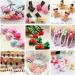 Jihuoo 100g Cute 3D Polymer Nail Art Slices - Christmas Mucus Charms & Tinker Accessories for Creative Nail Decorations - Buy Online on SooperMarket.com