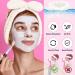 WLLHYF 3 Piece Spa Headband and Wristband Set for Women - White | Elastic Hair and Makeup Headbands to Prevent Spills - Buy Online on SooperMarket.com