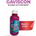 Gaviscon Double Action Peppermint 300ml - A2Z STORE | Fast Relief for Heartburn and Indigestion - Buy Online on SooperMarket.com