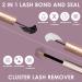 DIY Individual Cluster Lash Extension Kit - 320 Pcs 10-16mm Natural Light C/D Curl False Eyelashes with Bond and Seal Lash Remover for Beginners at Home - 30D+40D - Buy Online on SooperMarket.com