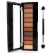 Palladio Eyeland Vibes Escape to the Tropics 10 Count Eyeshadow Palette Seductive Nudes to Vibrant Hues Complimentary Shades Day and Night Looks Rich Pigment California Sunset