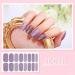 20 Pcs Semi Cured Gel Nail Strips With Soft Glossy Gel Finish Long Lasting Nail Wraps Glitter Gel Nail Stickers Convenient And Easy To Use Nail Sticker Ze0531 - Buy Online on SooperMarket.com
