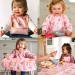 Bibetta Wipeezee Premium Baby Weaning Bibs | Waterproof Coverall Bibs for Toddler Boy Girl | Eco-Friendly & Durable | Pink - Yummy Treats - Buy Online on SooperMarket.com
