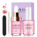 Saviland Gel Nail Polish Remover Kit 2*15ML Gel Nail Polish Remover with Cuticle Oil Strawberry Flavor Remove Gel Polish Quickly & Easily No Need for Soaking or Wrapping Moisturize & Sooth Cuticle Pink Gel Nail Polish Remover