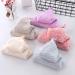 Onlup Hanging Hand Towels Set - Super Absorbent Small Towels for Kitchen & Bathroom - Set of 5 (Beige, Pink, Purple, Gray, Blue) - Buy Online on SooperMarket.com
