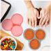 Alipis 2 Pcs Cake Mold (1 Blue + 1 Pink) Paper Cups Cake Pan Pancake Molds Cake Puck Mold Bakeware Pancakes - Buy Online on SooperMarket.com