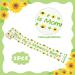 OSNIE Sunflower Tummy Measuring Tape - 2 Rolls for Baby Shower Game - Buy Online on SooperMarket.com