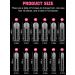 EBANKU 120PCS Clear Matte Dual Nail Forms for Acrylic Nail Extensions - Manicure Tools - Buy Online on SooperMarket.com