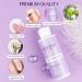 Saviland 180ML Cuticle Remover Kit - High Capacity 6.09 Oz Liquid with Pusher, Trimmer, Nipper - Nail Care Manicure Tool for Home and Salon Use - Buy Online on SooperMarket.com