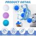 3 PCS Tumble Dryer Balls Reusable Energy Saving & Non-Melt Dryer Balls Washing Ball Laundry Balls for Washing Machine for Speeding Drying and Reducing Creases(3 Colors) - Buy Online on SooperMarket.com