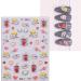 JMEOWIO 6 Sheets 3D Embossed Valentines Day Heart Nail Art Stickers Decals Self-Adhesive 5D Cute Colorful Nail Supplies Nail Art Design Decoration Accessories - Buy Online on SooperMarket.com