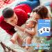 Togou2s Baby Handprint & Footprint Set - 6Pcs Clean Touch Stamp Kit | Baby Footprints Gift Box (0-6 Months) | Dog & Cat Paw Print Set - Buy Online on SooperMarket.com