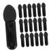 PLAFOPE 100pcs Mini Eyeshadow Swab Concealer Brush Eye Makeup Makeup Wand Lip Balm Plastic Black