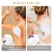 Lotion Applicator with 6 Replacement Heads - Long Handle Shower Back Scrubber for Men and Women - Professional Back Brush for Home Use - Buy Online on SooperMarket.com