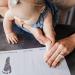 Baby Handprint & Footprint Kit | Memorable Keepsake Photo Frame for Newborn Girls & Boys | Unique Baby Shower Gift Set for Registry | Nursery Room Decor - Buy Online on SooperMarket.com