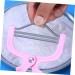 Magiclulu 2ST Facial Hair Remover Device - Pink Epilator for Women | Face Hair Removal & Hair Ringing Tool - 2PCS - Buy Online on SooperMarket.com