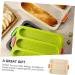 HOMSFOU 2 Pcs 3 Bread Silicone Mold Bread Pan Forms Silicone Bread Baking Trays Silicone Baking Mold Silicone Molds Loaf Pan Bread Baking Tin White Silica Gel Cake Second Generation Toast 34.5x24cmx2pcs Whitex2pcs - Buy Online on SooperMarket.com