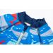 BONVERANO Baby Boy All-in-one Sunsuit/Swimsuit | UPF 50+ Sun Protection | 12-18 Months | Blue/Red Whale Design - Buy Online on SooperMarket.com