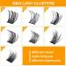 Buy 72 Pcs DIY Individual Eyelash Extensions - Reusable Wispy & Fluffy Eyelashes for Beginners (D-10mm B20) - Perfect for At-Home Use - Buy Online on SooperMarket.com