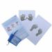 BUSHBABY Baby Hand and Footprint Kit Inkless Prints Hand & Feet Pet Dog Paw Print Newborn Keepsake Essential Baby Gifts Boy New Mum Baby Shower Gifts Unique Maternity Present Mums Expecting 1 wipe Blue
