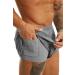 Ouber Men's 2 Running Shorts with Liner - Grey Large | Workout & Gym Shorts - Buy Online on SooperMarket.com