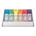 Colour Splash Food Colouring Gel Rainbow Colours 6 Set supplied in shrink wrapped retail gift box with window Easy to Use Squeezy Tubes Transform Plain Cakes Into Bright Eye-Catching Creations