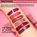 YOUNG VISION Hydrating Liquid Lipstick & Gloss Tint - Oil Infused Versatile Nude to Red Shades Cushion Applicators - Labial Liquido & Brillo Labial 03 - Sunset Glow | International Shipping Available - Buy Online on SooperMarket.com