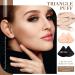 Triangle Makeup Sponge Set - 4 Pcs Cosmetics Face Powder Puff for Foundation - Soft Velvet Body Cushion Pads in Black Nude - Buy Online on SooperMarket.com