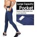 Men's Compression Pants - Breathable Sports Leggings for Jogging & Gym | LNJLVI Red/Navy/Blue - Buy Online on SooperMarket.com