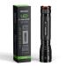 RECHOO High-Powered LED Flashlight S2000, Upgraded Powerful 2000 High Lumens Flashlights with 3 Modes, Zoomable, Water Resistant Flash Light for Camping, Outdoor, Emergency, Hiking 1 Pack
