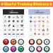 Dog Recordable Training Buttons Set of 6 Colors Dog Training Buzzer Dog Talking Buzzers Button with 25 Stickers and 3 Mats Louder Clearer Record & Playback Message for Communication&Training - Buy Online on SooperMarket.com